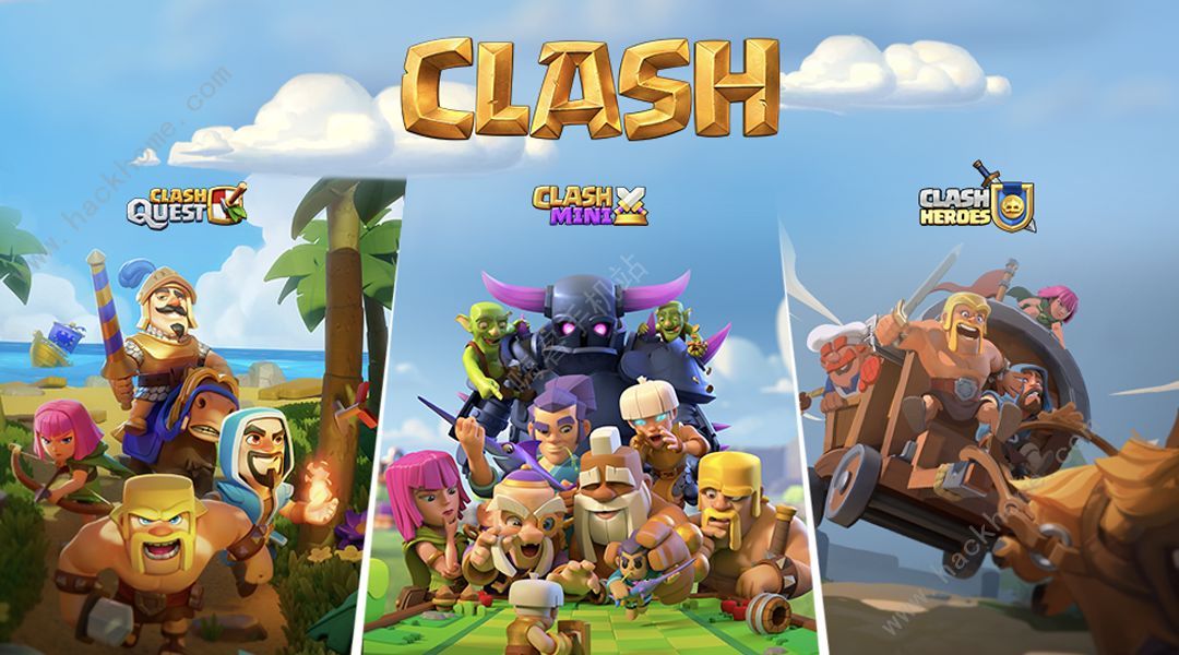 SUPERCELL公布三款Clash新游 看名字就是炒剩饭的节奏