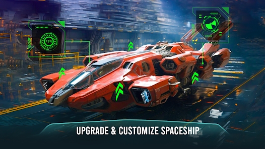 银河飞船竞速3D官方安卓版下载（Spaceship Racing Galaxy 3D）图片1