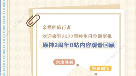 原神2022生日会留影机活动在哪参加 2022周年回忆留影活动地址及奖励详解图片2