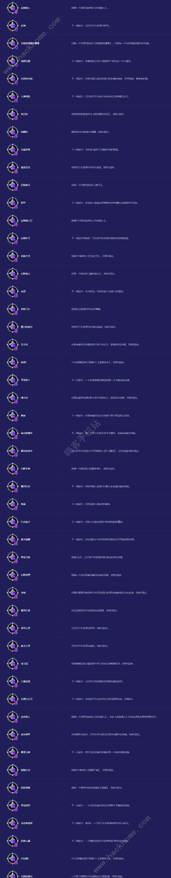 云顶之弈s12随机法杖效果大全图 s12全随机法杖属性及种类一览图片2