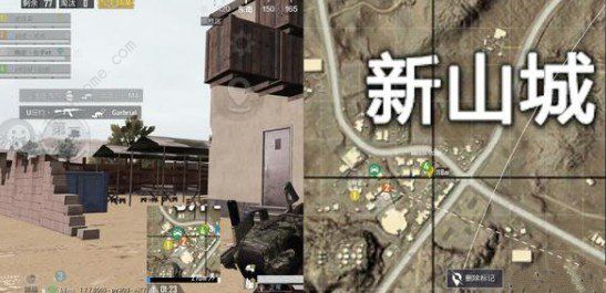 和平精英集装箱建筑在哪 沙漠2.0新山城集装箱详解图片3