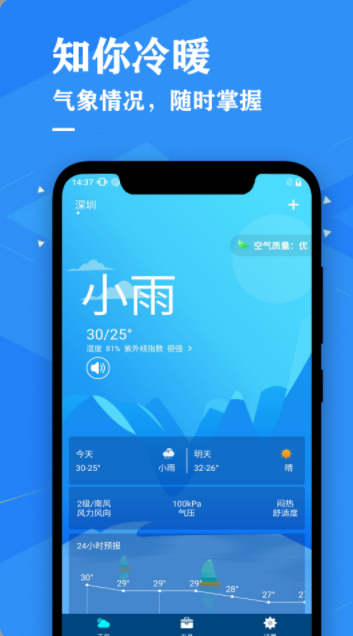 天气预报降雨预警app官方版 v2.5