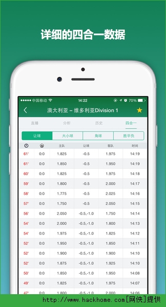 DS足球比分苹果版app v1.0