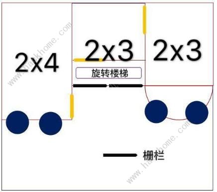 明日之后5级房子设计图纸 5级房子设计蓝图分享图片3