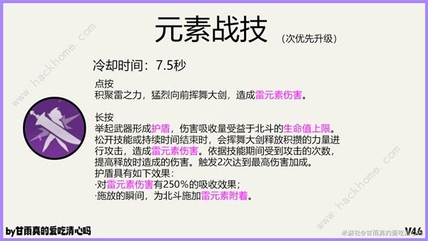 原神4.6北斗养成攻略 4.6北斗武器天赋圣遗物怎么选图片3