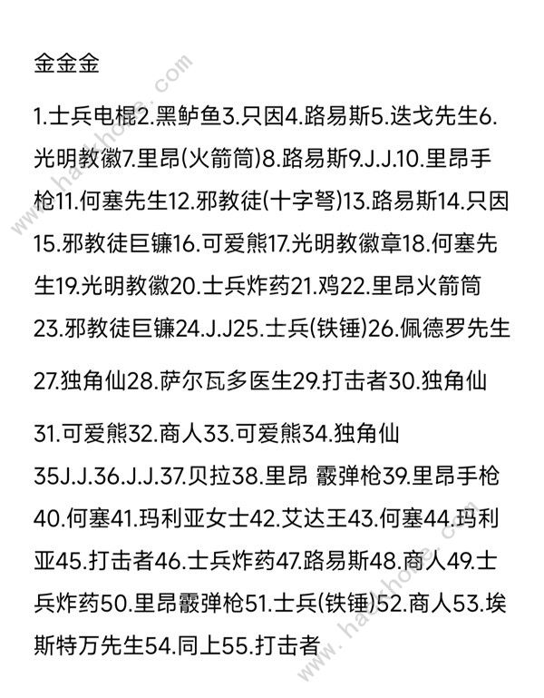 生化危机4重制版扭蛋币配方大全 扭蛋币挂件出货概率一览图片5