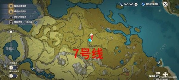 原神4.2琉璃袋收集路线图 4.2版本琉璃袋采集位置一览图片8