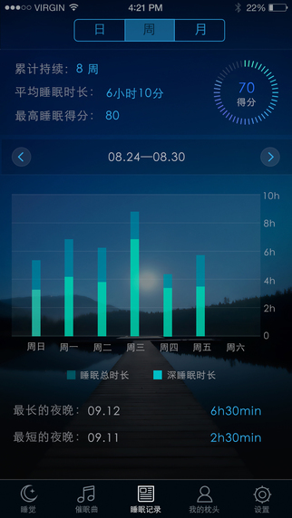 蜗牛睡眠app安卓版 v6.7.2