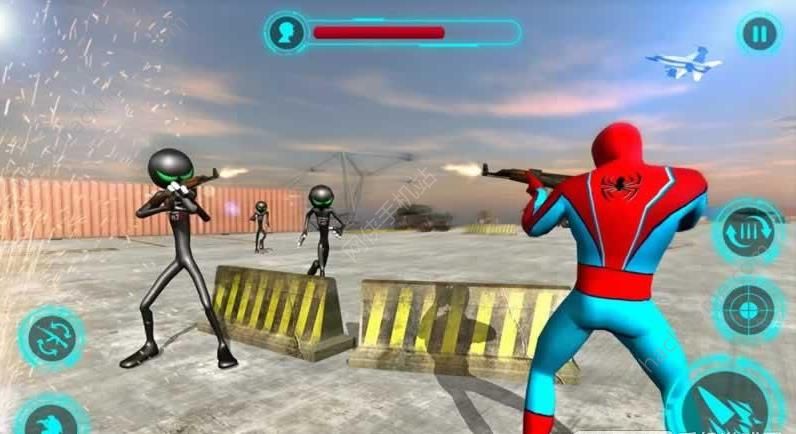 蜘蛛侠vs火柴人海军战斗安卓中文汉化版（Spider vs Stickman Navy Battle） v1.2.2