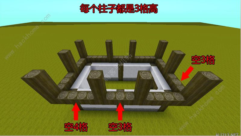 迷你世界中世纪建筑教程 中世纪建筑搭建技巧图片5