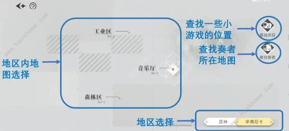 宿命回响弦上的叹息城镇探索攻略 城镇探索技巧路线图分享​