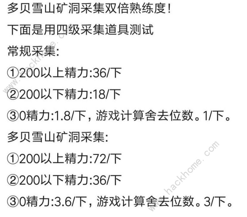 明日之后多贝雪山矿洞密道攻略 多贝雪山矿洞密道资源介绍图片3