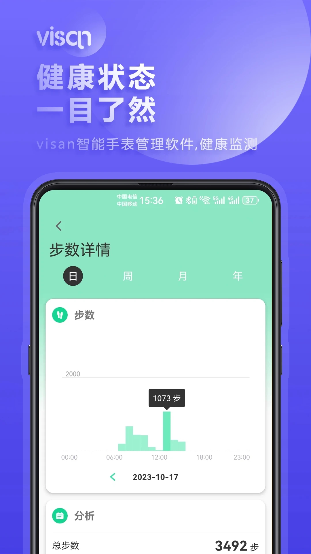 visan smart手表健康管理软件下载 v1.0.0