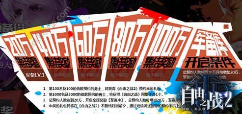 自由之战2预约礼包怎么领  预约礼包领取地址图片1