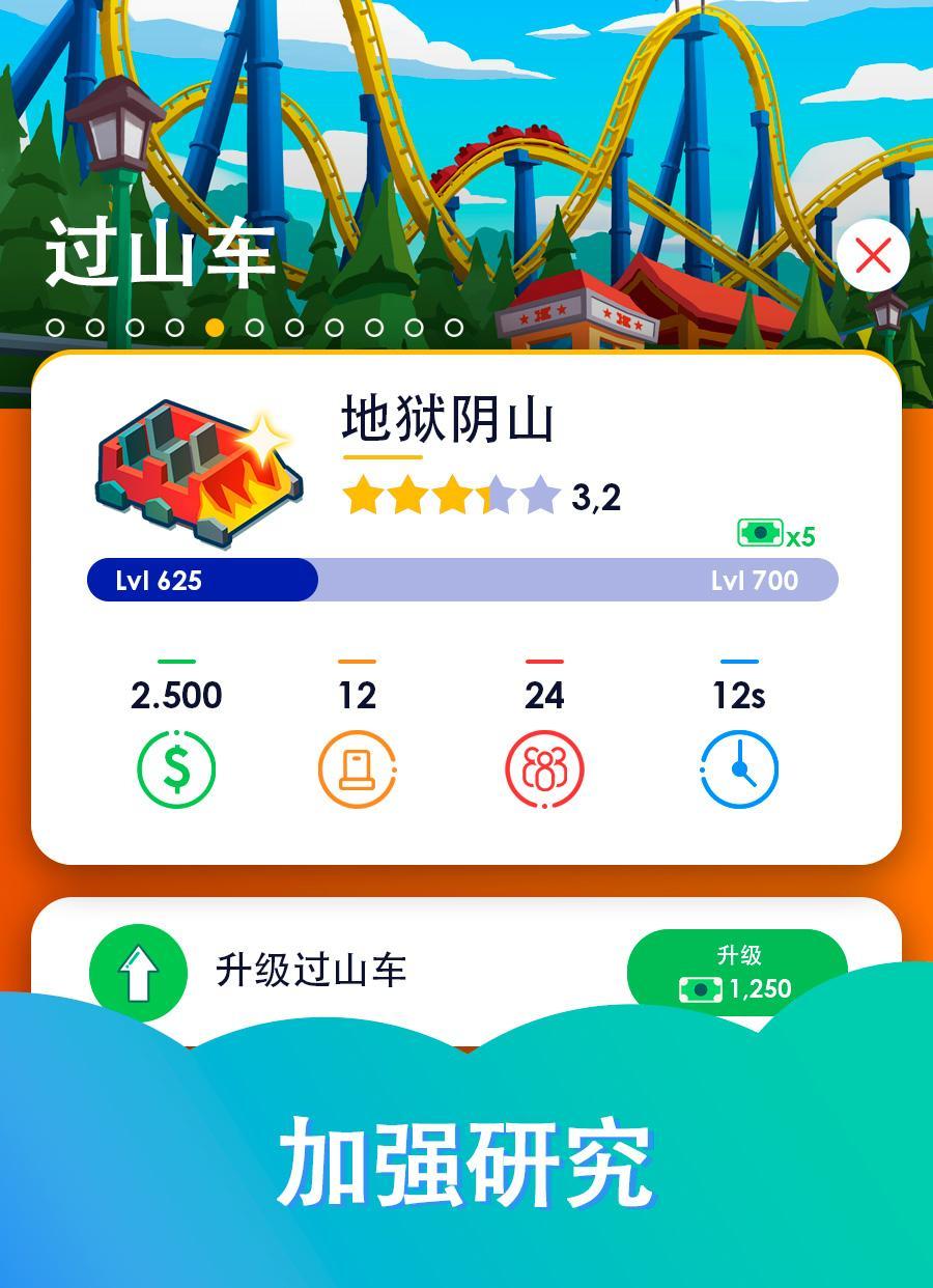 Idle Theme Park安卓版游戏下载图片1