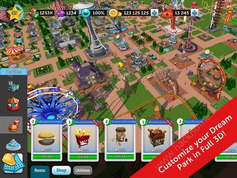 过山车大亨触摸版最新安卓版（RollerCoaster Tycoon Touch） v2.7.3