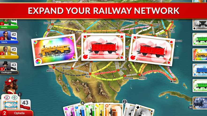 铁道任务官方安卓版APP下载（Ticket to Ride） v1.0