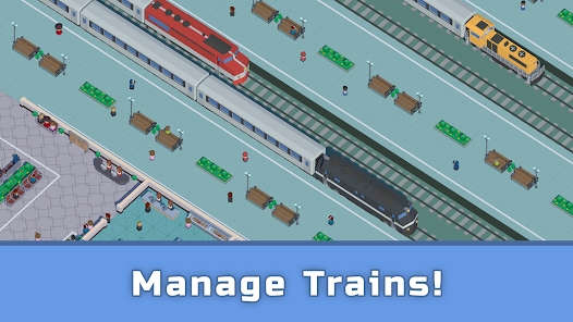 放置列车帝国大亨官方中文版下载（Idle Train Empire Tycoon） v0.5.11