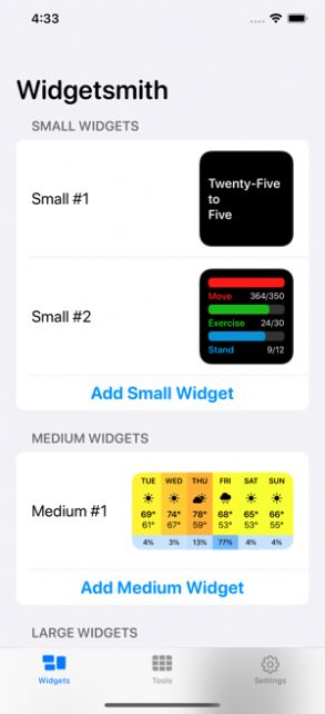 widgetsmith（ios14定制化小部件工具）轻体验中文版 v20221027