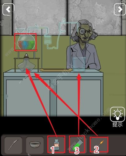 恐怖老屋7废弃工厂实验室攻略 实验室火柴解谜通关教程图片4
