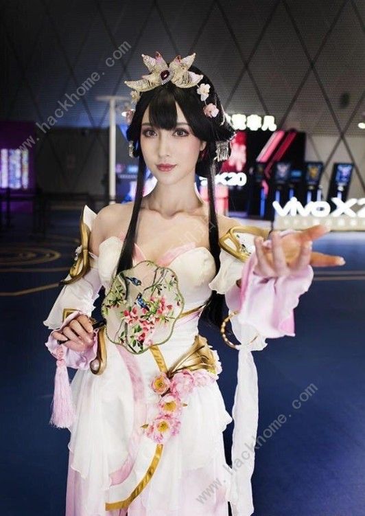 王者荣耀游园惊梦Cosplay 甄姬游园惊梦Cos图图片3