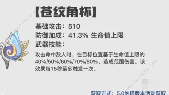 原神5.0纳塔新武器适合哪些角色？5.0纳塔新武器适配角色推荐图片8