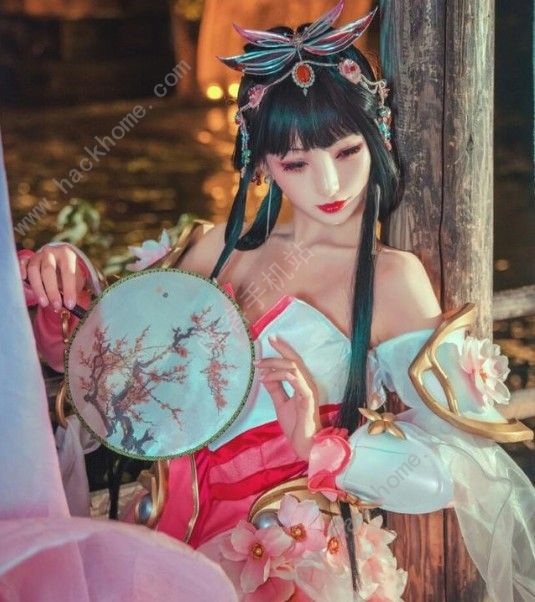 王者荣耀游园惊梦Cosplay 甄姬游园惊梦Cos图图片8