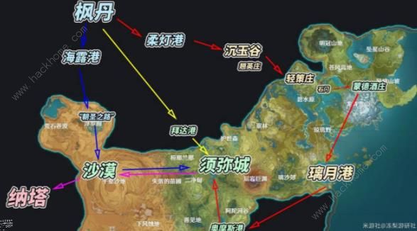 原神枫丹线路大全 枫丹纳塔四大线路介绍图片2