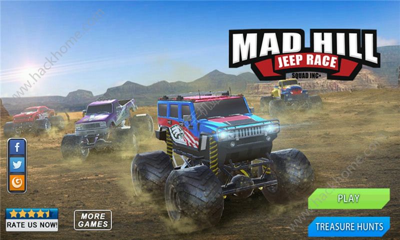 沙滩车竞技赛安卓版（Angry Truck Canyon Hill Race） v1.1