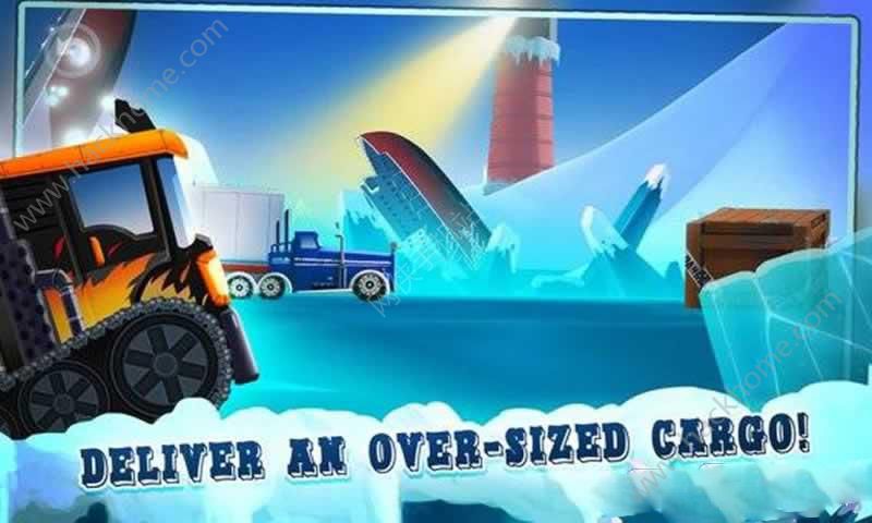 冰道卡车驾驶赛游戏中文汉化版(Ice Road Truck Driving Race) v1.12