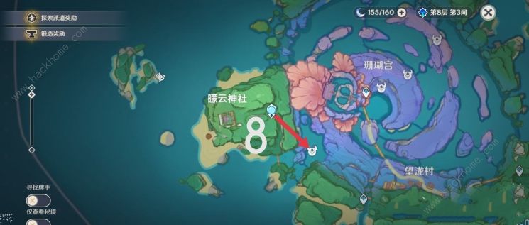 原神飘浮灵在哪采集 4.5飘浮灵采集路线图一览图片9