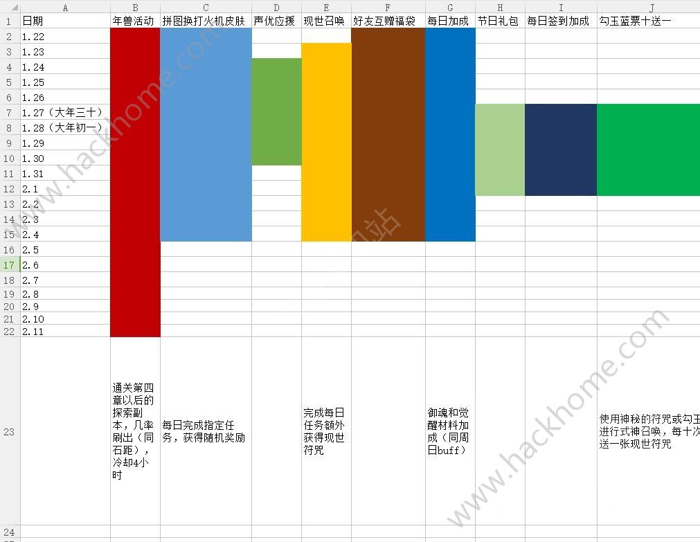 阴阳师手游新年活动大全 2017春节活动表图片1