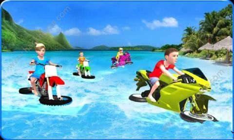 多人水上摩托车中文安卓版（Kids Water Surfing Bike） v1.1