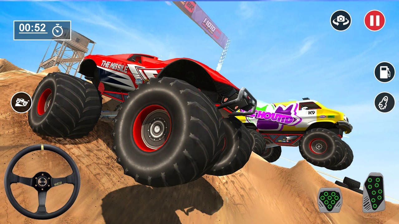 怪物卡车竞争对手游戏安卓版（Monster Truck Rivals）图片1