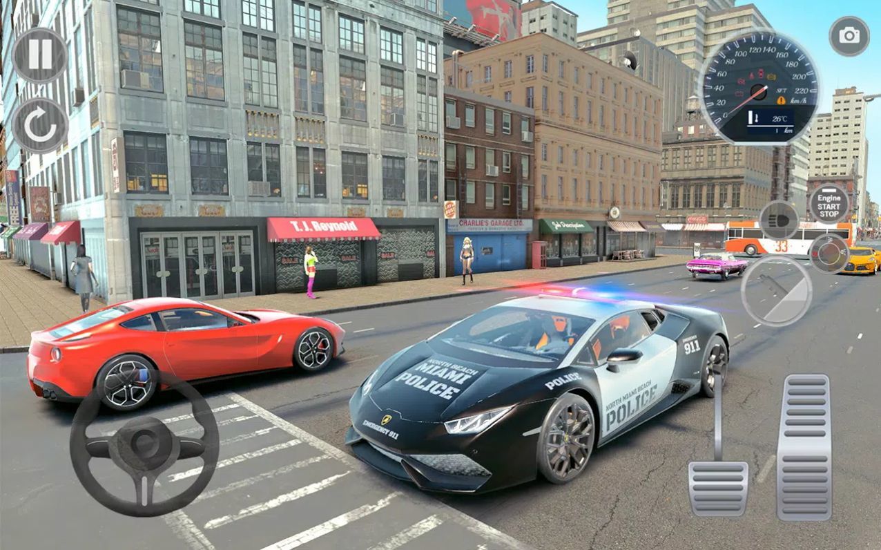 超级警车的追击中文版游戏下载（Police Car Driving Games 3D） v1.8