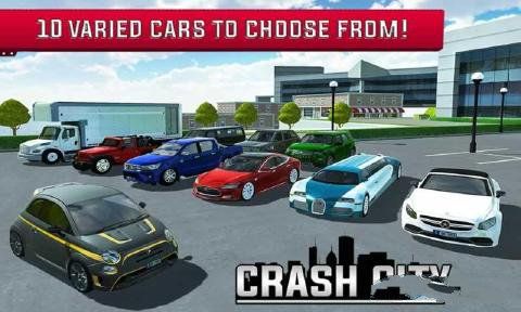 拥堵城市混乱交通中文最新安卓版（Crash City Heavy Traffic Drive） v1.0