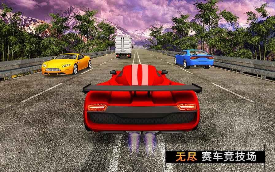 汽车赛跑发狂3D游戏安卓版 v1.0