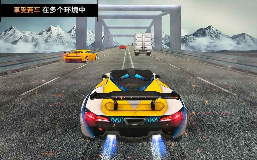 汽车赛跑发狂3D游戏安卓版 v1.0