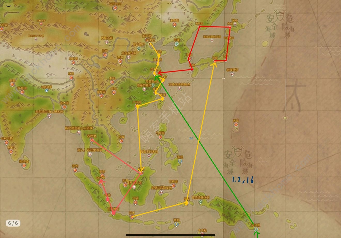 航海日记2亚、欧、非跑商线路推荐 亚欧非跑商收益最大化技巧图片1