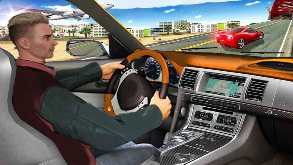 汽车驾驶赛跑游戏中文汉化版下载（In Car Driving） v1.0.1