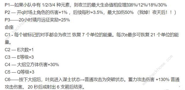 原神夜兰攻略 夜兰技能、天赋、圣遗物推荐图片2