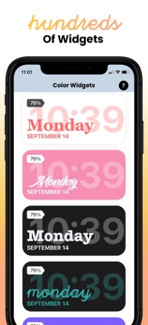 Color Widgets苹果版app免费下载 v1.1
