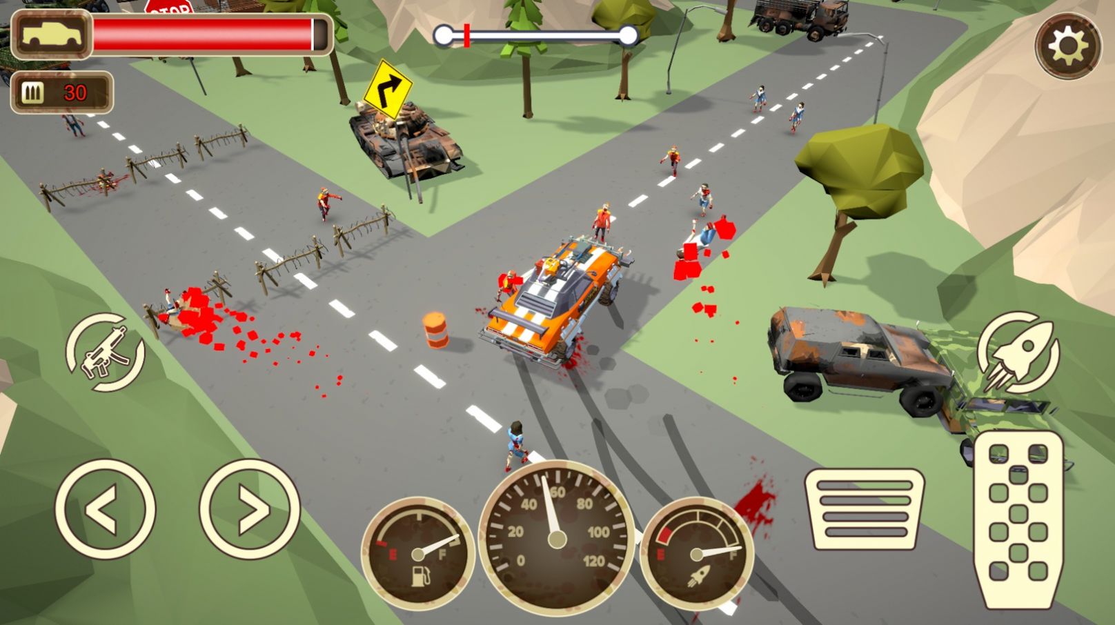 僵尸碾压司机游戏中文版（Zombie Driver） v0.4.4