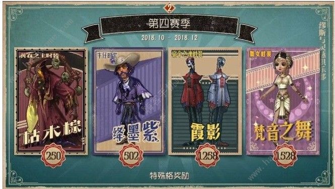 第五人格10月18日更新公告 第四赛季新角色上线！​