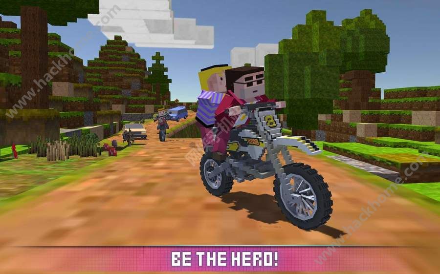 模拟块状摩托车2024最新安卓版（Blocky Moto Bike SIM 2024） v1.2