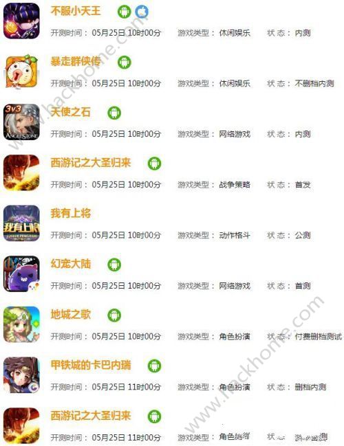 魔法禁书目录5月22日-5月28日新游开服表一览图片7