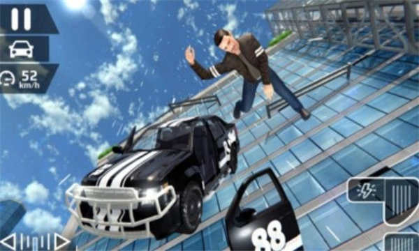 抖音高空特技赛道游戏安卓中文版（Smash Car Hit） v1.2