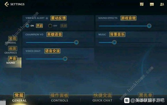 英雄联盟手游汉化图 超详细lol手游设置界面装备翻译一览图片1