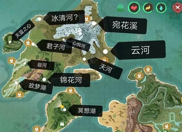 创造与魔法君子河在哪 君子河坐标位置