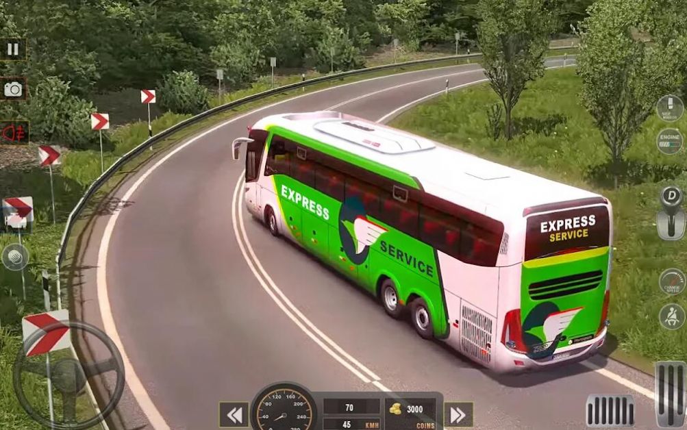 越野巴士模拟器游戏3D中文手机版（Offroad Bus Simulator Games 3D）图片1